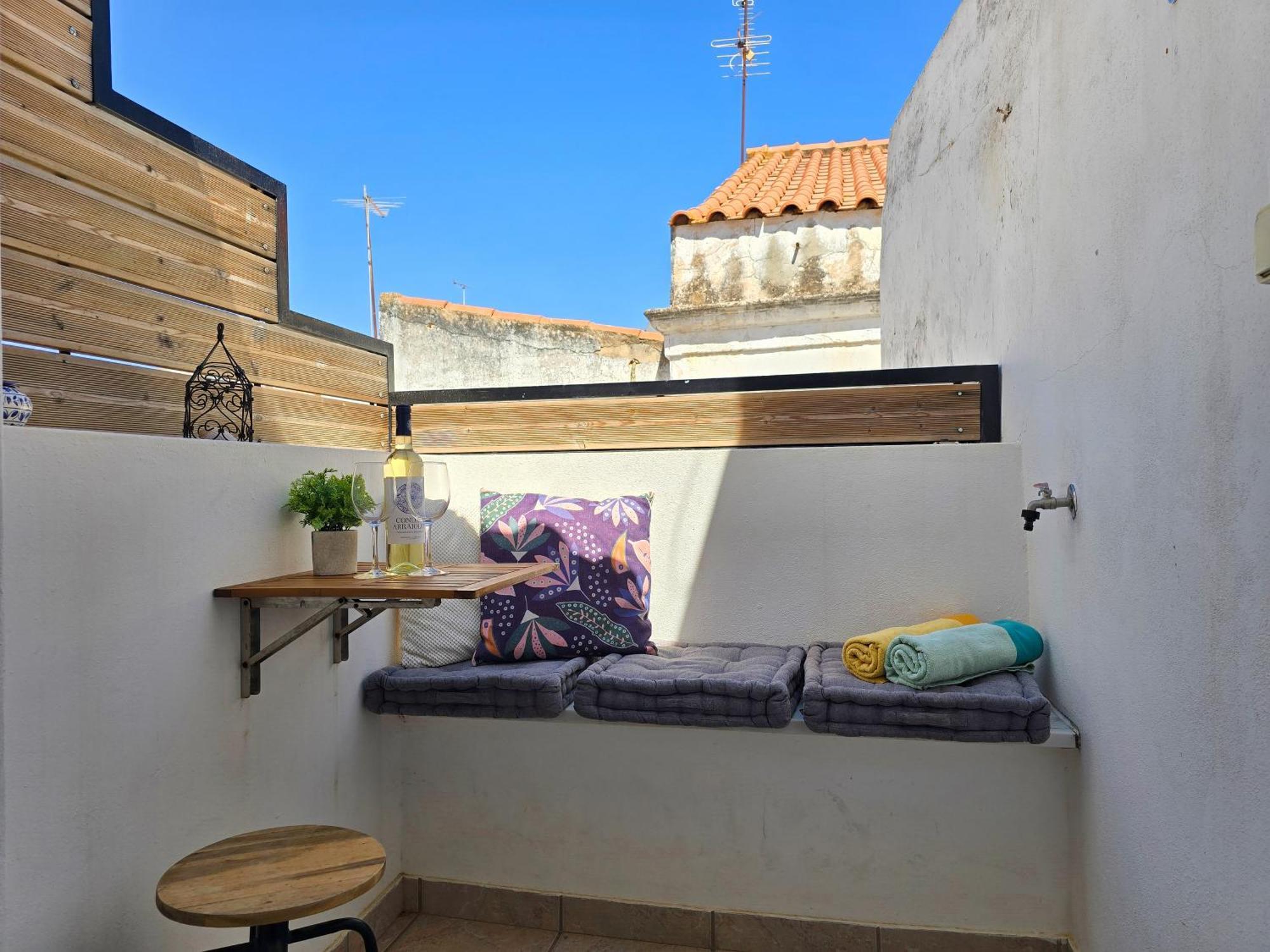 Villa Minha Casa Sua Casa - Cozy Little House, Ac & Wifi Ferragudo  Esterno foto